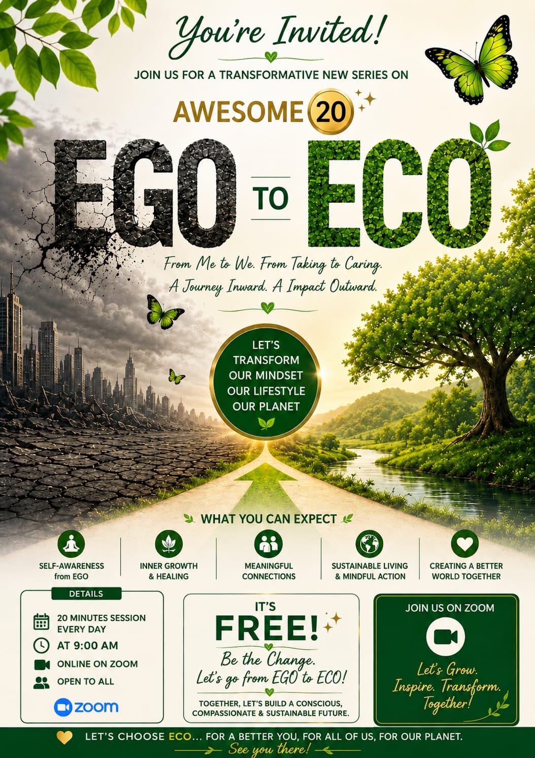  EGO TO ECO 